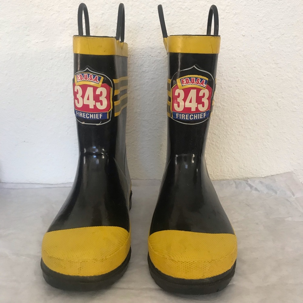 Western Chief Boy Youth Kids Fire Rescue Rain Boot